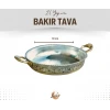 BAKIR TAVA OYMA NAKIŞ İŞLEME FIRFIRLI MODEL 18CM