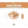 BAKIR TENCERE HELVANE MODEL 22CM