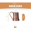 BAKIR KUPA BARDAK  VARİL MODEL MAT BAKIR RENK