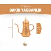 BAKIR YAĞDANLIK OTANTİK İŞLEMELİ MODEL MAT BAKIR RENK NO2