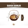 BAKIR ZEN DEMLİK ÇEKİÇ DÖVME OKSİTLİ RENK NO2