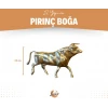 Pirinç Döküm Boğa Heykeli