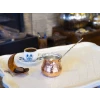 BAKIR CEZVE TOMBAK İNCE MODEL 3 KİŞİLİK CEZVE