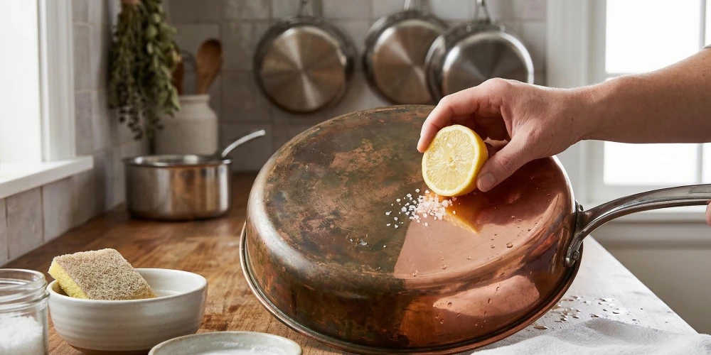 Kararan Bakır Nasıl Parlatılır? Evde Uygulayabileceğiniz Doğal Yöntemler