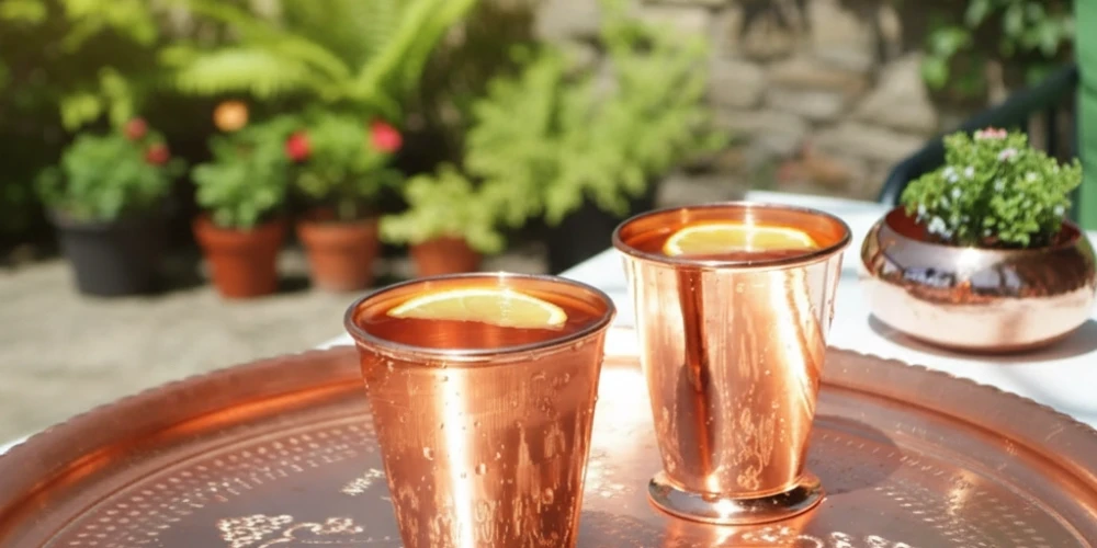 Kalaylı Bakır Bardakta Neler İçilebilir? | Güvenli Kullanım Rehberi