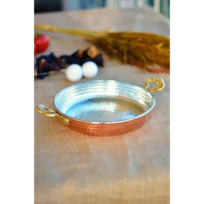 BAKIR TAVA KLASİK MODEL 16CM