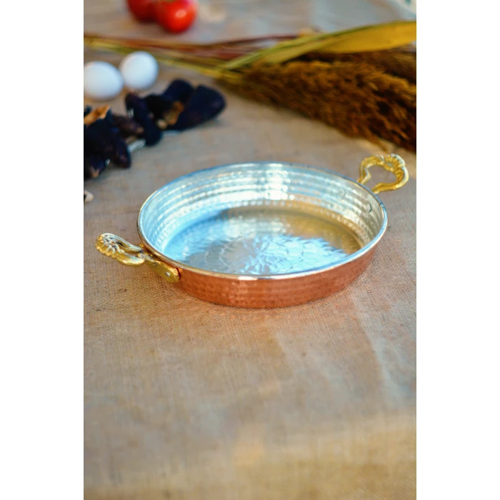 BAKIR TAVA KLASİK MODEL 16CM