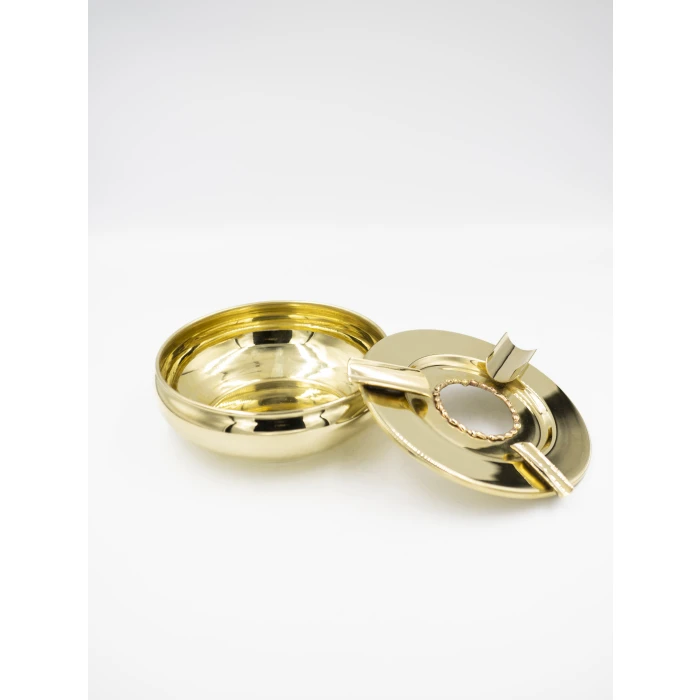 Pirinç Puro Küllük Lüks Eritmeli Model No:1 Gold Renk