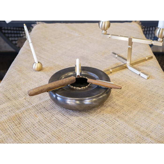 Pirinç Puro Küllük Lüks Eritmeli Model No:1 Siyah Oksit Renk