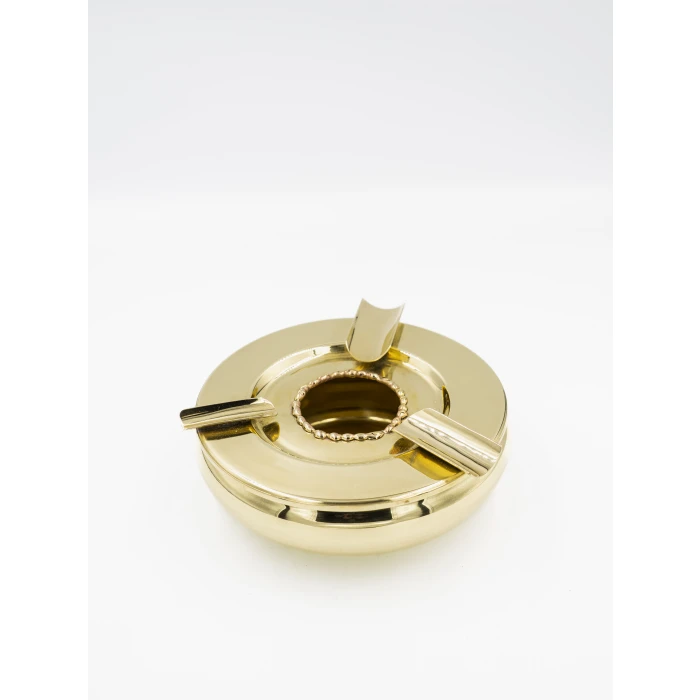 Pirinç Puro Küllük Lüks Eritmeli Model No:3 Gold Renk