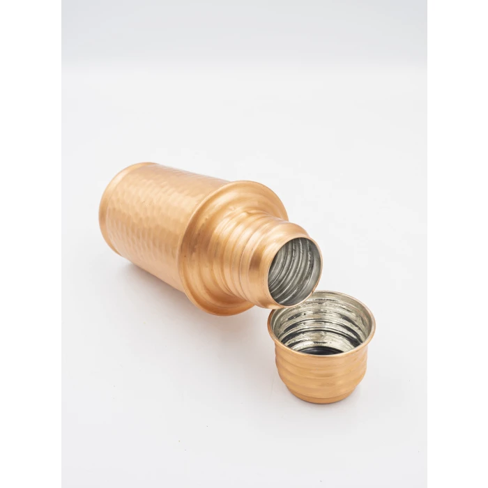 BAKIR MATARA ÇEKİÇ DÖVME KÜÇÜK BOY MAT BAKIR RENK