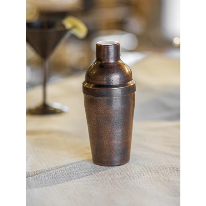 BAKIR SHAKER NOKTALI DESENLİ OKSİTLİ BAKIR RENK NO1