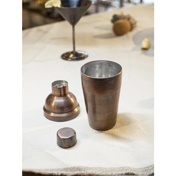 BAKIR SHAKER NOKTALI DESENLİ OKSİTLİ BAKIR RENK NO 2