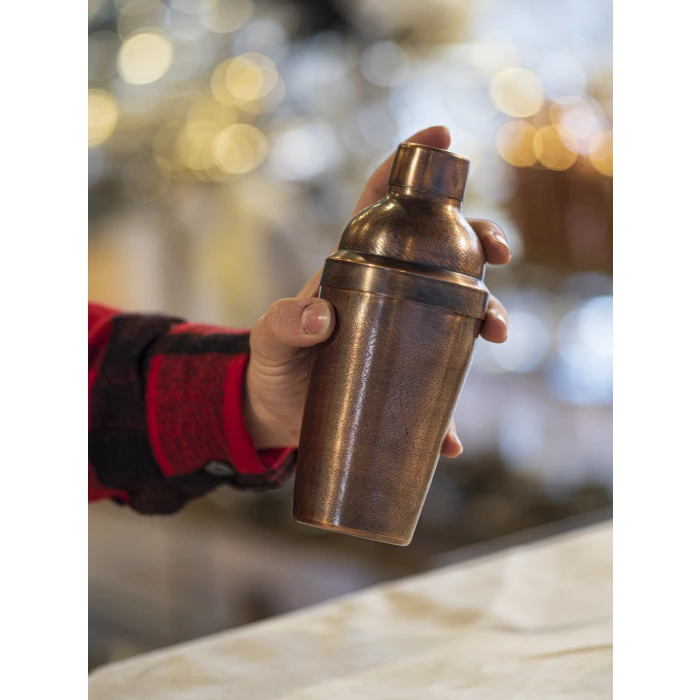 BAKIR SHAKER NOKTALI DESENLİ OKSİTLİ BAKIR RENK NO 2