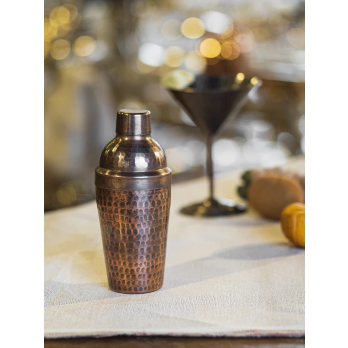 BAKIR SHAKER ÇEKİÇ DÖVME OKSİTLİ BAKIR RENK NO1