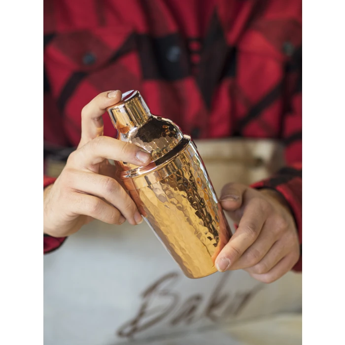 BAKIR SHAKER ÇEKİÇ DÖVME PARLAK NO 1