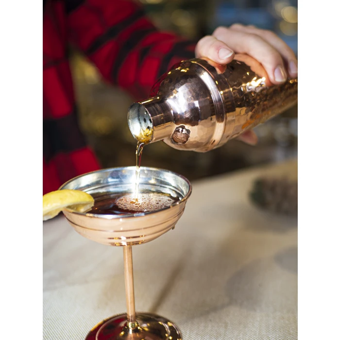 BAKIR SHAKER ÇEKİÇ DÖVME PARLAK BAKIR RENK NO 2