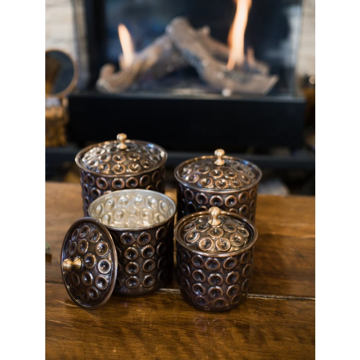 BAKIR BAHARAT TAKIMI (4lü) GAMZELİ MODEL OKSİTLİ RENK