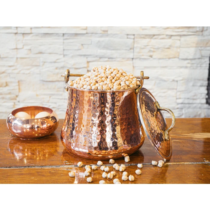 BAKIR BAKRAÇ ÇEKİÇ DÖVME MODEL PARLAK BAKIR RENK 3 LT