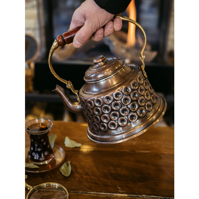 BAKIR DEMLİK GAMZELİ MARAŞ MODEL OKSİTLİ RENK