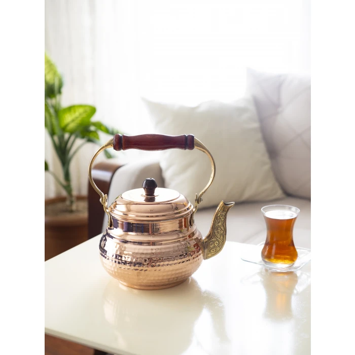 BAKIR DEMLİK İTALYAN MODEL BAKIR RENK