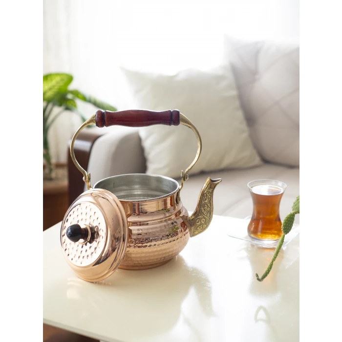 BAKIR DEMLİK İTALYAN MODEL BAKIR RENK