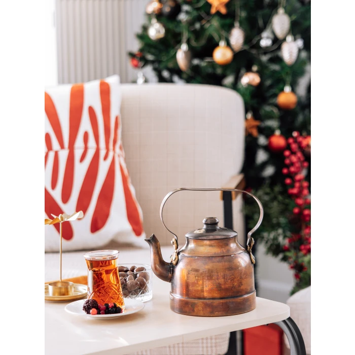 BAKIR DEMLİK MODERN MODEL OKSİTLİ RENK