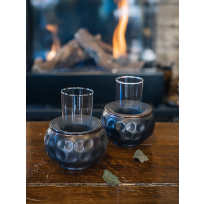 BAKIR EHLİKEYF GAMZELİ MODEL 2Lİ OKSİT RENK