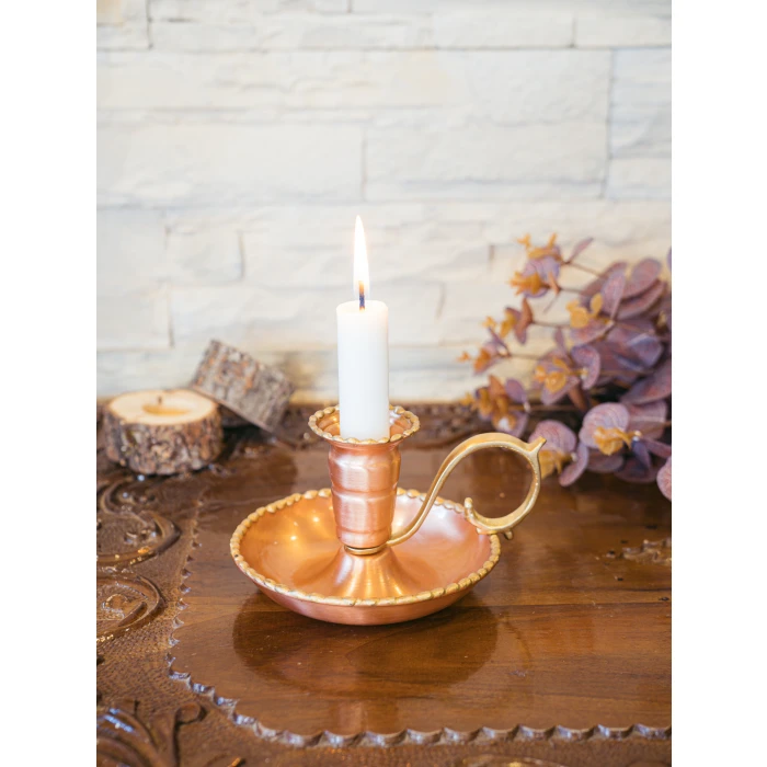 BAKIR EL ŞAMDANI ERİTMELİ MODEL MAT BAKIR RENK