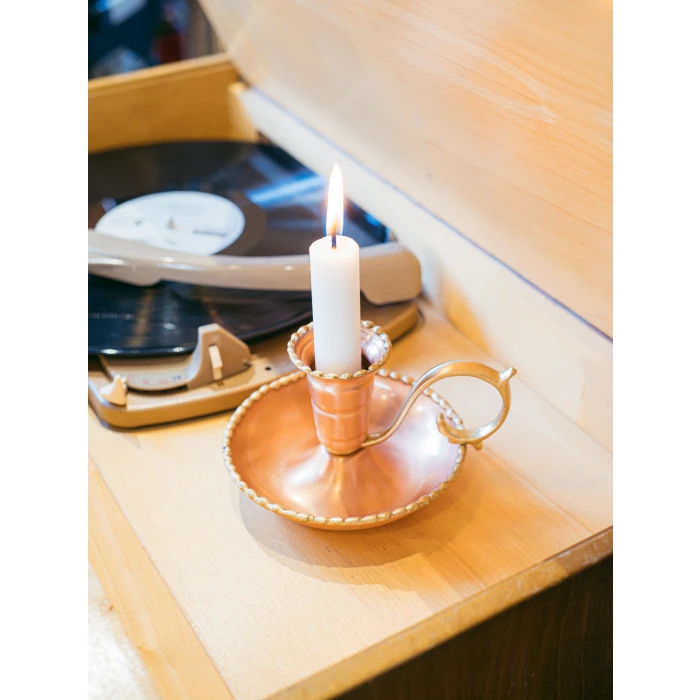 BAKIR EL ŞAMDANI ERİTMELİ MODEL MAT BAKIR RENK