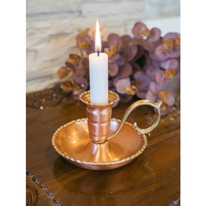 BAKIR EL ŞAMDANI ERİTMELİ MODEL MAT BAKIR RENK