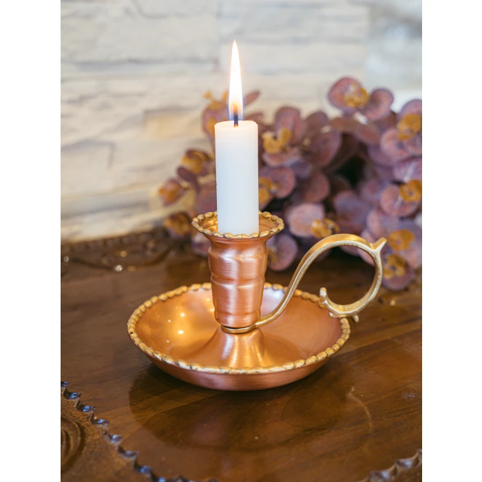 BAKIR EL ŞAMDANI ERİTMELİ MODEL MAT BAKIR RENK