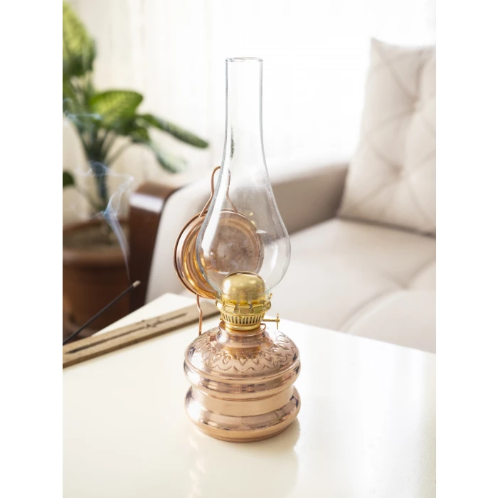 BAKIR GAZ LAMBASI BAKIR RENK