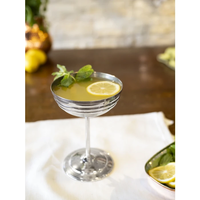 BAKIR KADEH DİLİMLİ MODEL GÜMÜŞ RENK