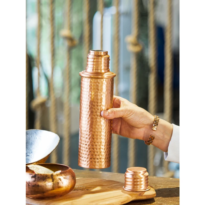 BAKIR MATARA ÇEKİÇ DÖVME BÜYÜK BOY MAT BAKIR RENK