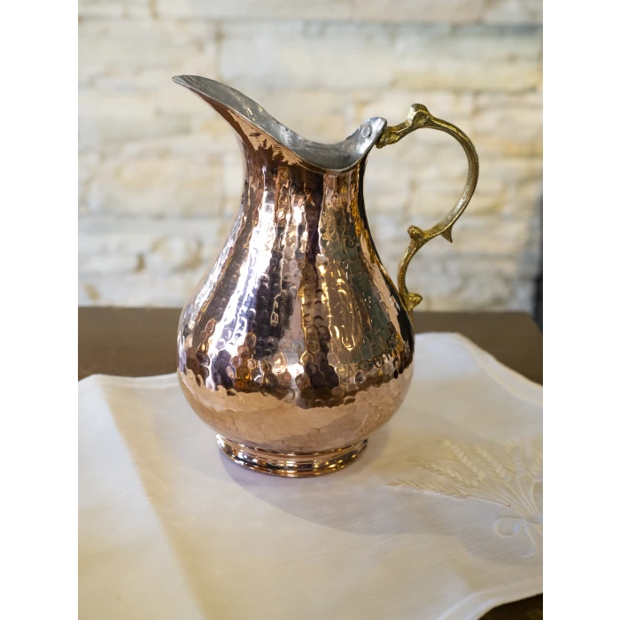 BAKIR SÜRAHİ ÇEKİÇ DÖVME ÖRDEK MODEL BAKIR RENK