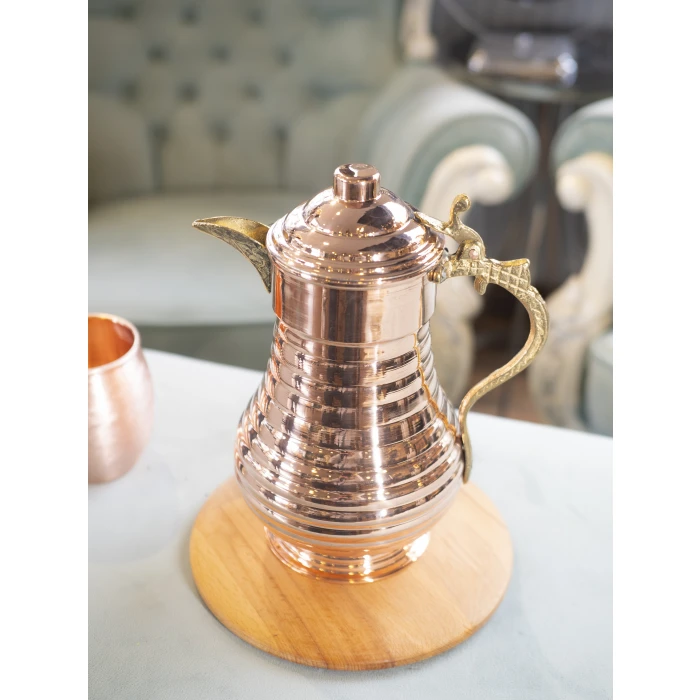 BAKIR SÜRAHİ DİLİMLİ MODEL BAKIR RENK