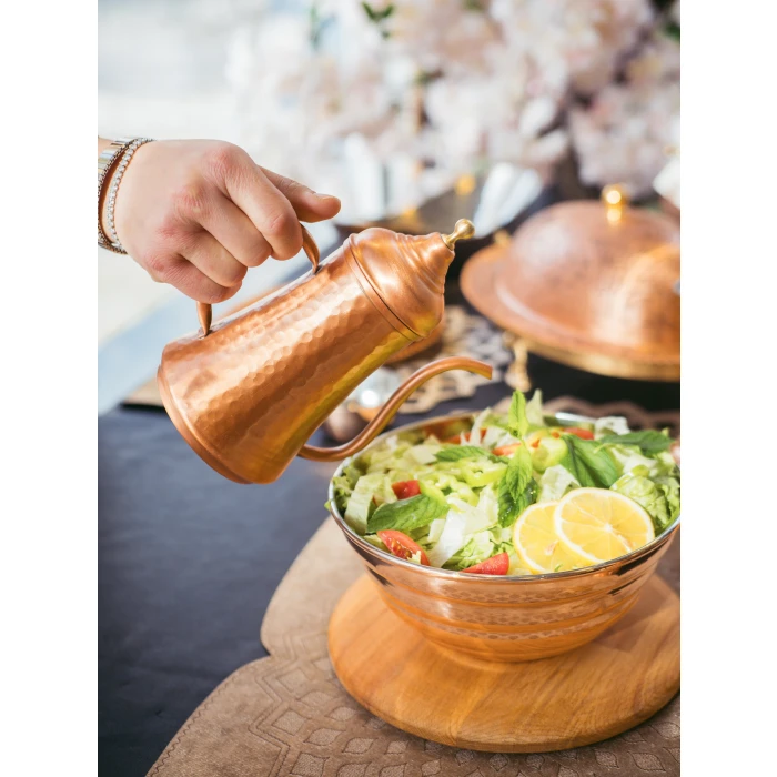 BAKIR YAĞDANLIK OTANTİK MODEL MAT BAKIR RENK NO1