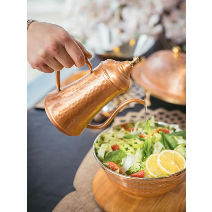 BAKIR YAĞDANLIK OTANTİK MODEL MAT BAKIR RENK NO1