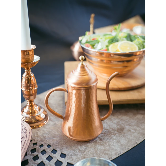 BAKIR YAĞDANLIK OTANTİK MODEL MAT BAKIR RENK NO1