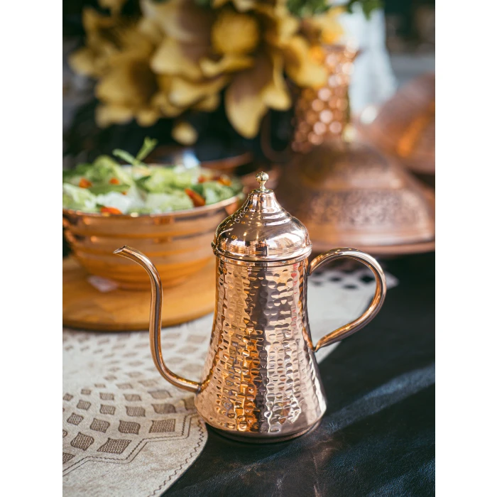 BAKIR YAĞDANLIK OTANTİK MODEL PARLAK BAKIR RENK NO2