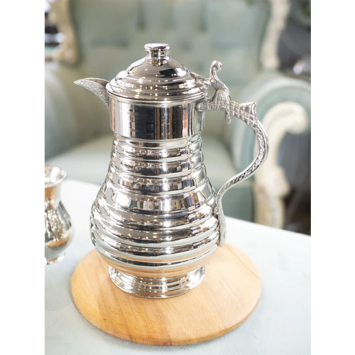 BAKIR SÜRAHİ DİLİMLİ MODEL GÜMÜŞ RENK