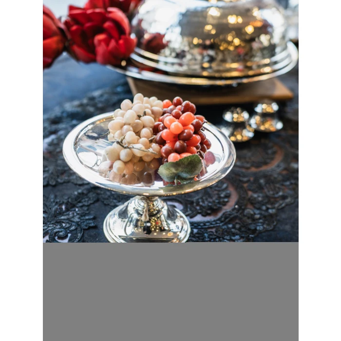 GÜMÜŞ KAPLAMA SERVİSLİK, AYAKLI KURABİYELİK NO:2