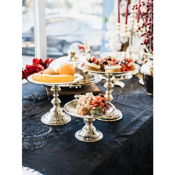 GÜMÜŞ KAPLAMA SERVİSLİK, AYAKLI KURABİYELİK NO:3