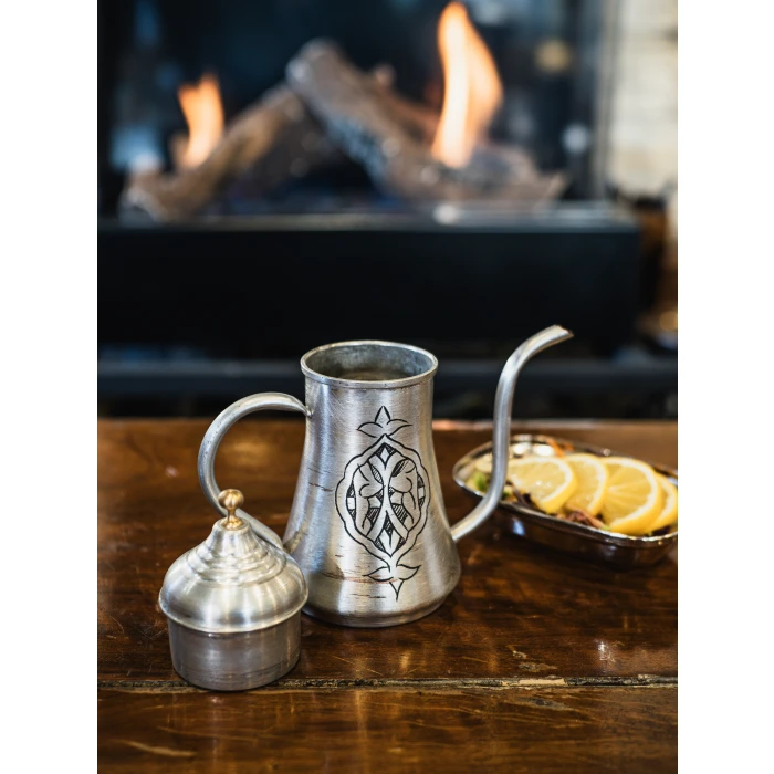 BAKIR YAĞDANLIK OTANTİK İŞLEMELİ MODEL GÜMÜŞ RENK NO:2