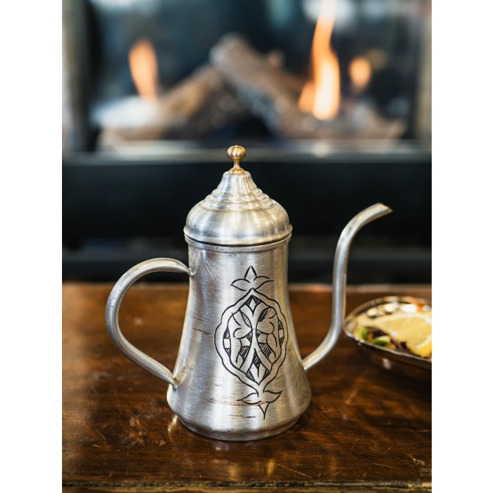 BAKIR YAĞDANLIK OTANTİK İŞLEMELİ MODEL GÜMÜŞ RENK NO:3