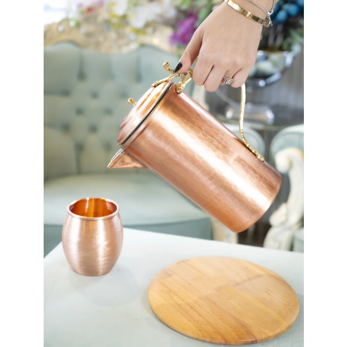 BAKIR SÜRAHİ SİLİNDİR MAT RENK