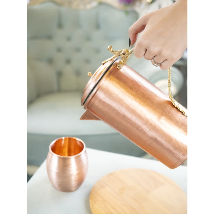 BAKIR SÜRAHİ SİLİNDİR MAT RENK