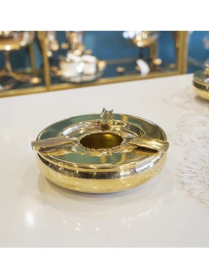 Pirinç Puro Küllük Lüks Eritmeli Model No:1 Gold Renk