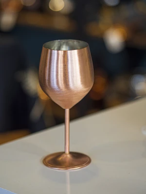 Bakır Kadeh Modern Model Mat Bakır Renk